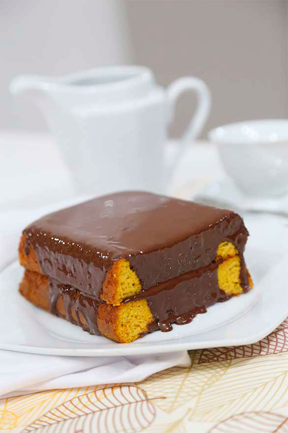 Aprenda a Fazer: Delicioso Bolo de Cenoura 4 bolo de cenoura