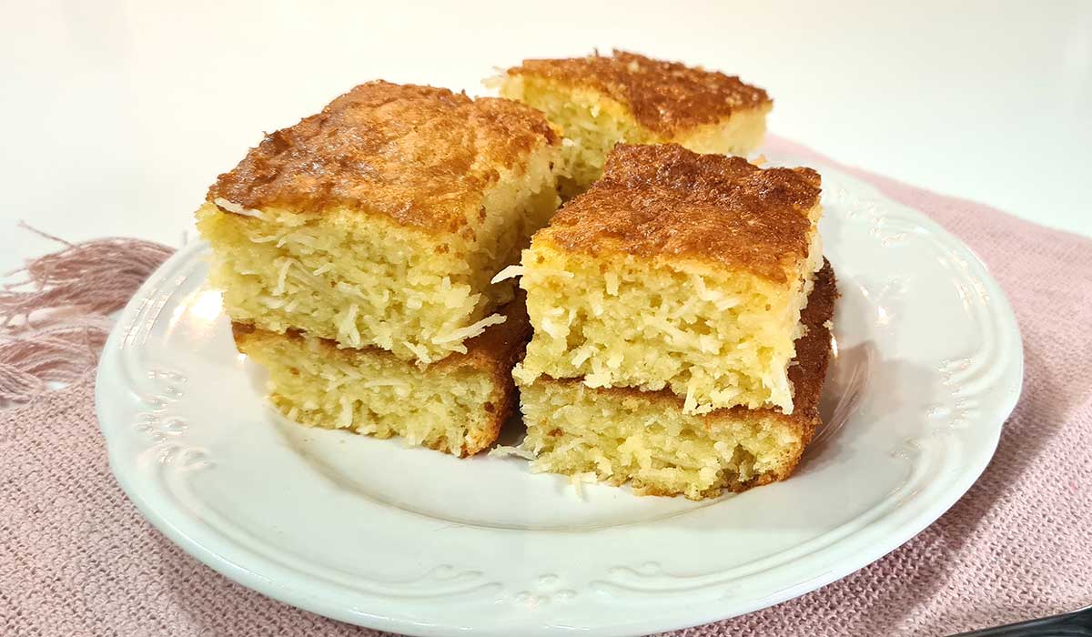 bolo sem farinha