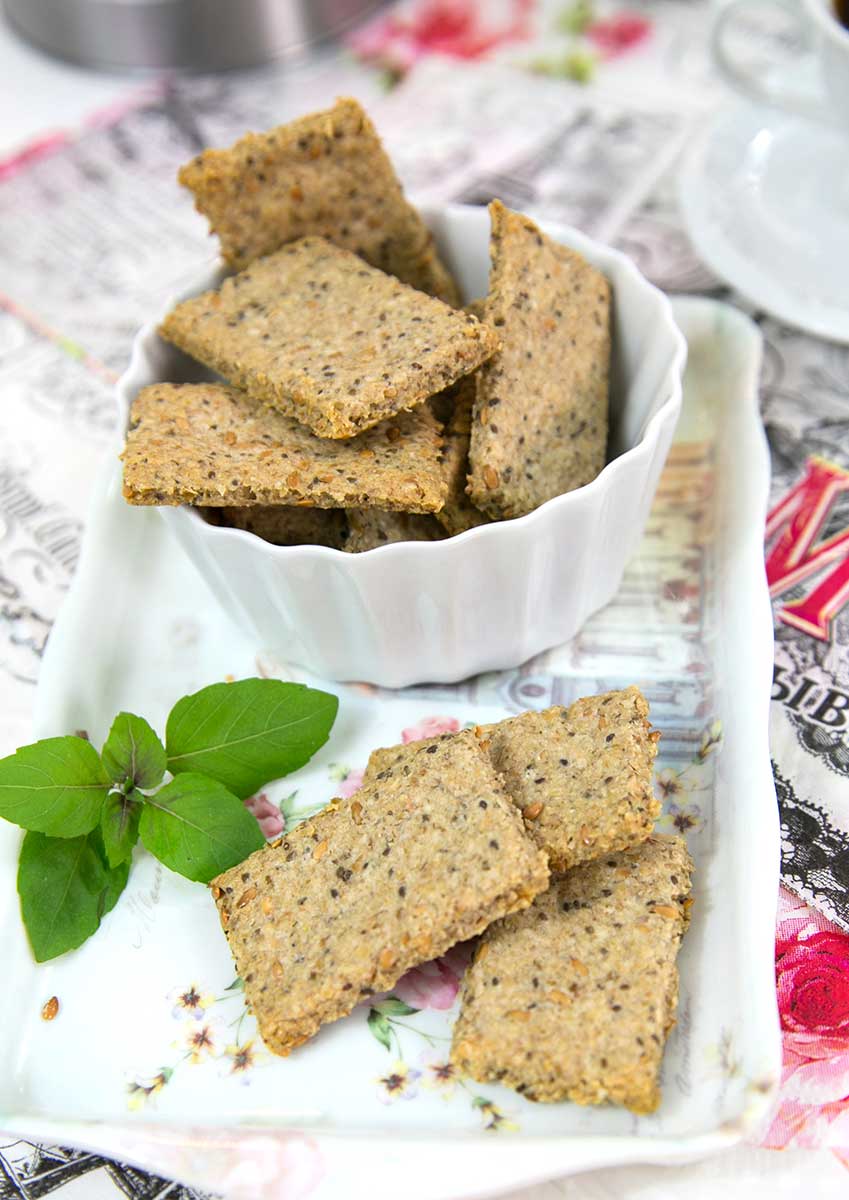 Biscoito Salgado Cracker de Aveia : Receita Crocante e Saudável 5 biscoito salgado Cracker de aveia