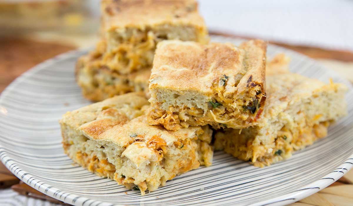 Torta de Frango de Liquidificador