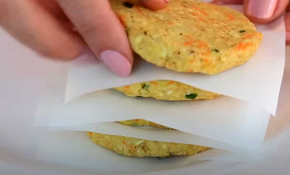 Hambúrguer de Grão-de-Bico