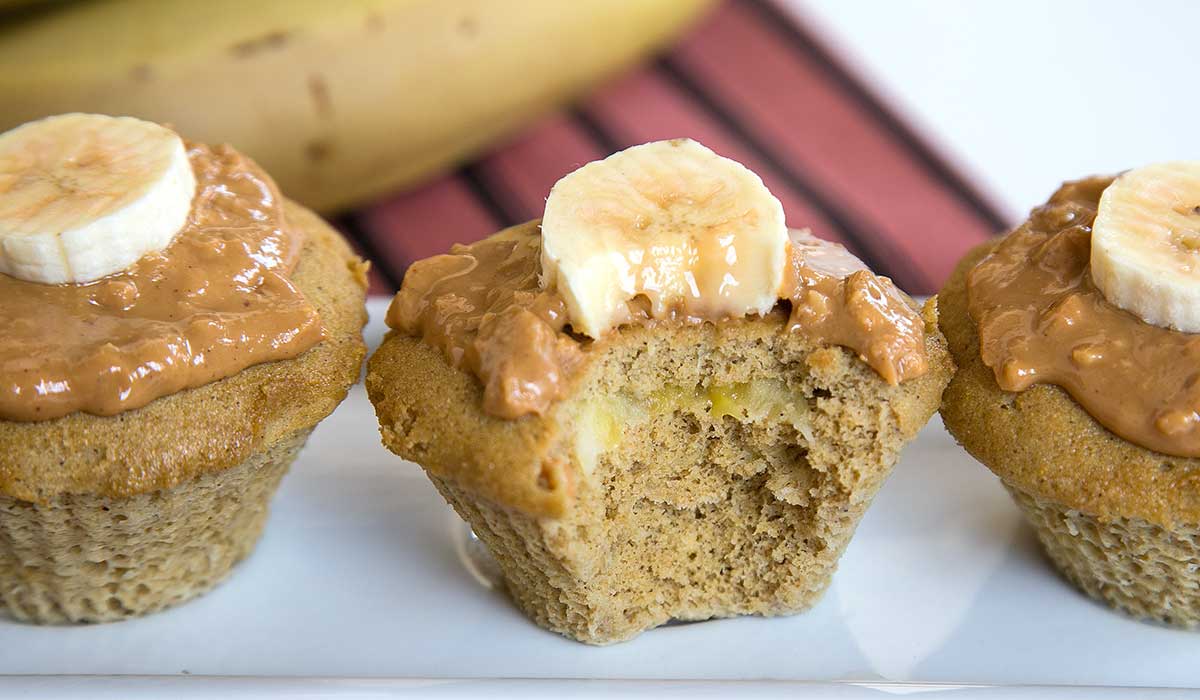 bolinho fácil de banana