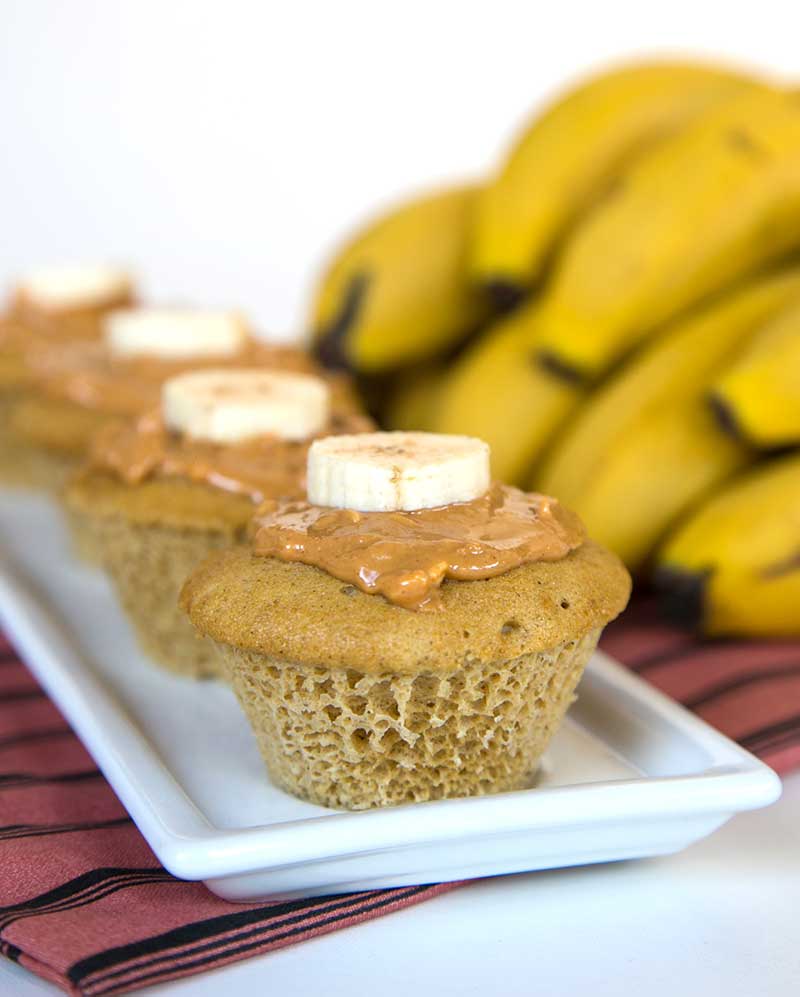 bolinho fácil de banana