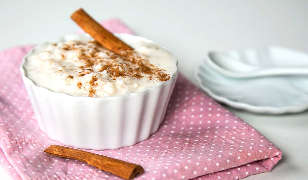 arroz doce cremoso