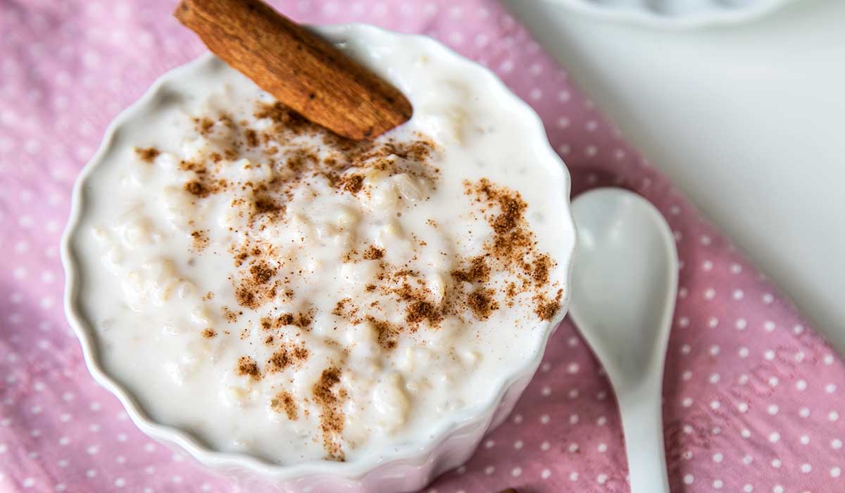 arroz doce cremoso