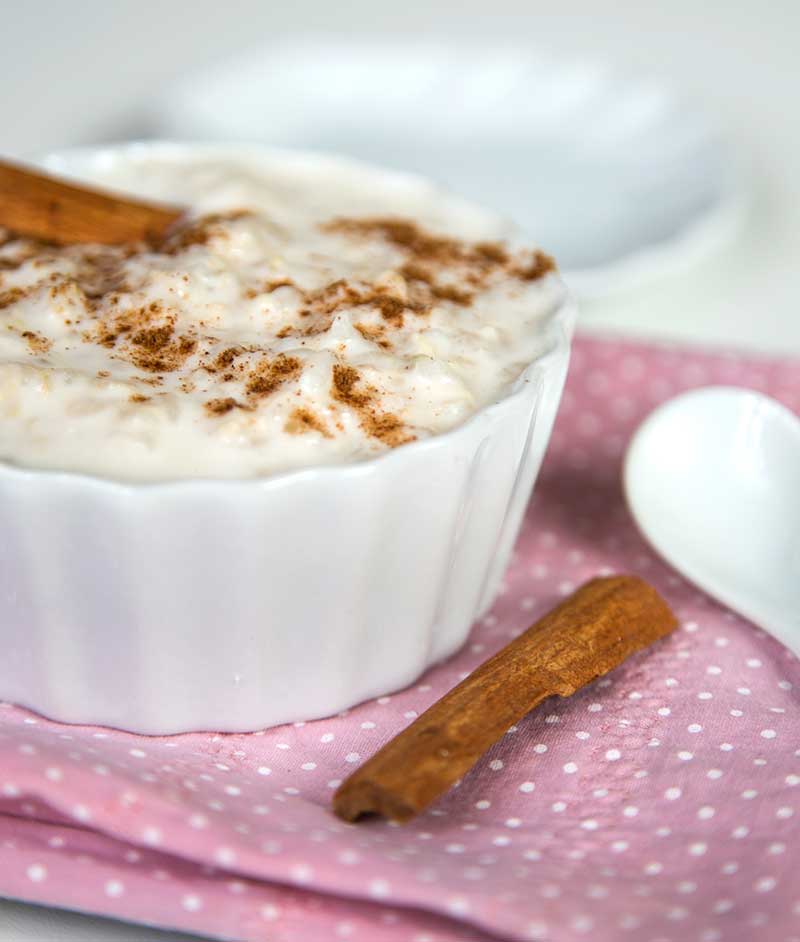 arroz doce cremoso