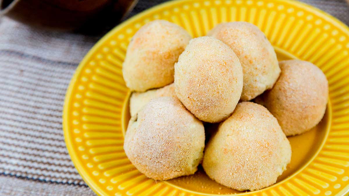 bolinho de aipim com carne