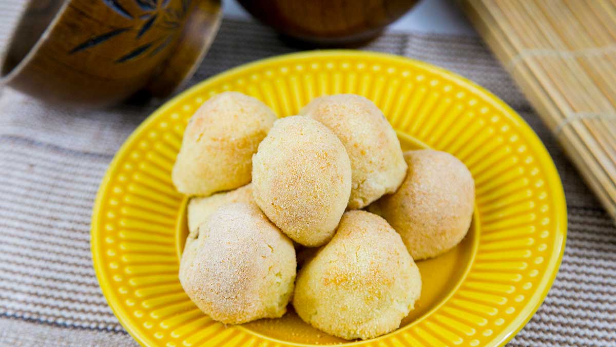 bolinho de aipim com carne