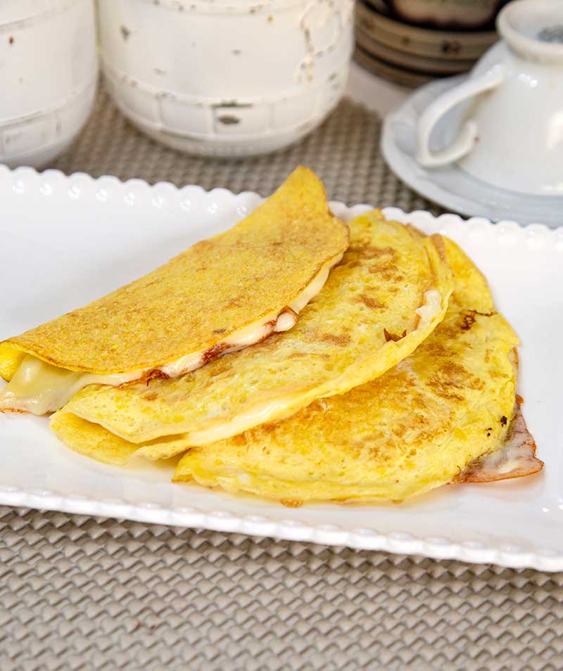 Panqueca de Flocão de Milho: Delícia Para o Café da Manhã 6 panqueca de flocão de milho