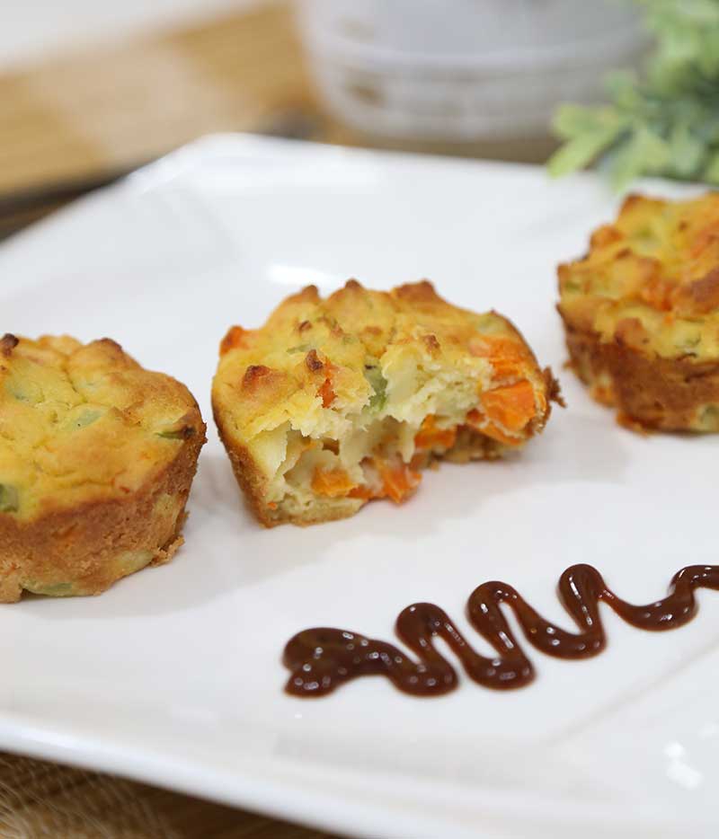 Tortinhas de Legumes: Um Lanche Saudável e Prático 5 tortinhas de legumes