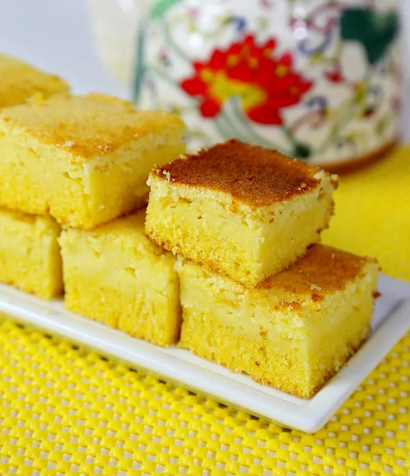 bolo de fubá cremoso