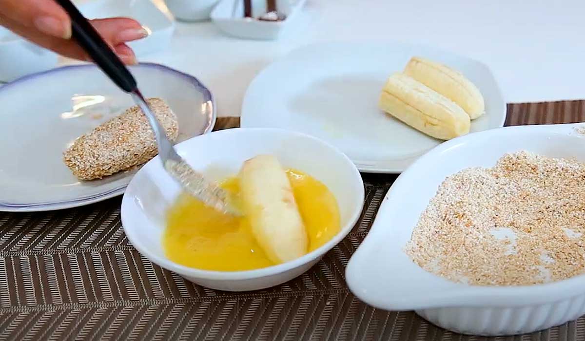 banana a milanesa
