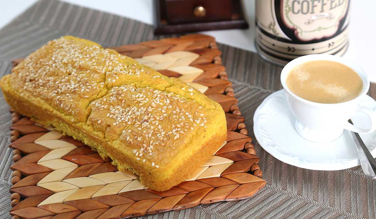 pão de grão-de-bico