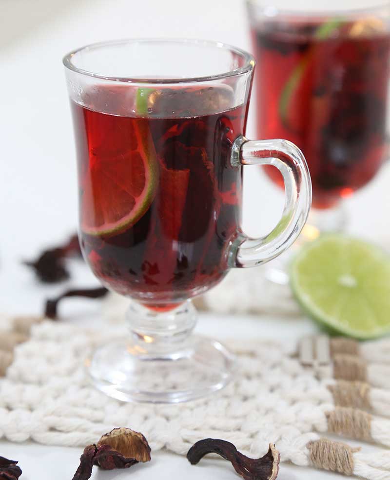 chá de hibisco
