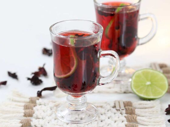 chá de hibisco