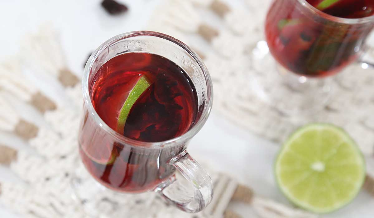chá de hibisco