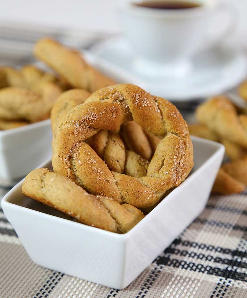 rosquinhas de banana, aveia e mel