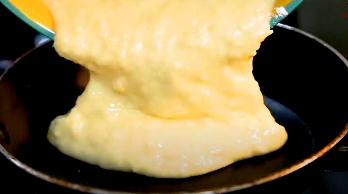 Pão de Queijo na Frigideira