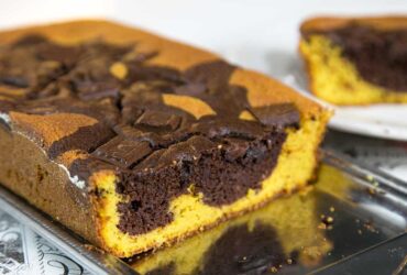Bolo de Cenoura Mesclado