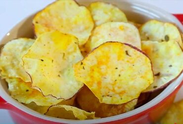 chips de batata doce