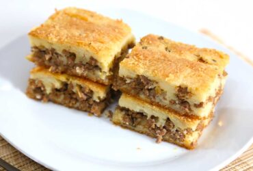 torta de carne moída