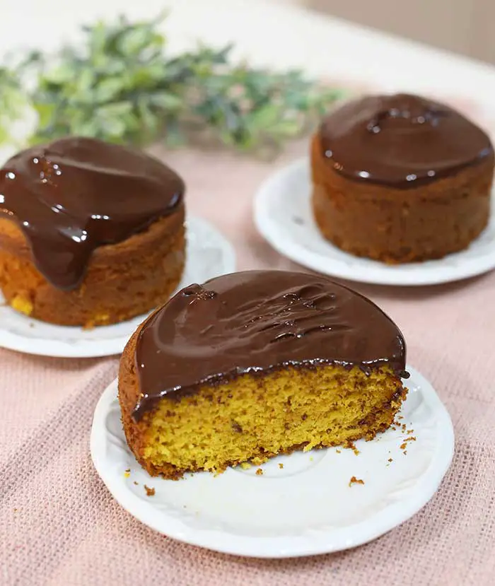 bolo de cenoura fofinho