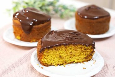 bolo de cenoura fofinho