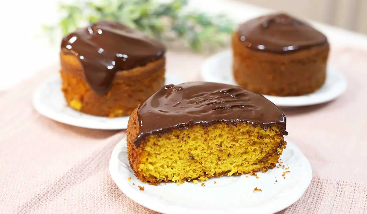 bolo de cenoura fofinho