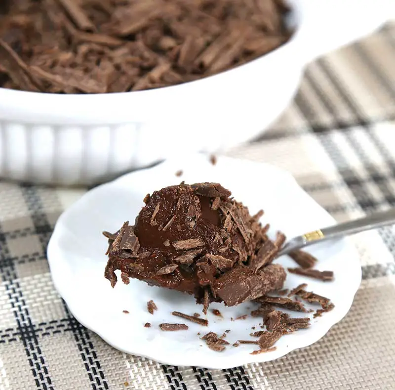 mousse de Banana e Cacau