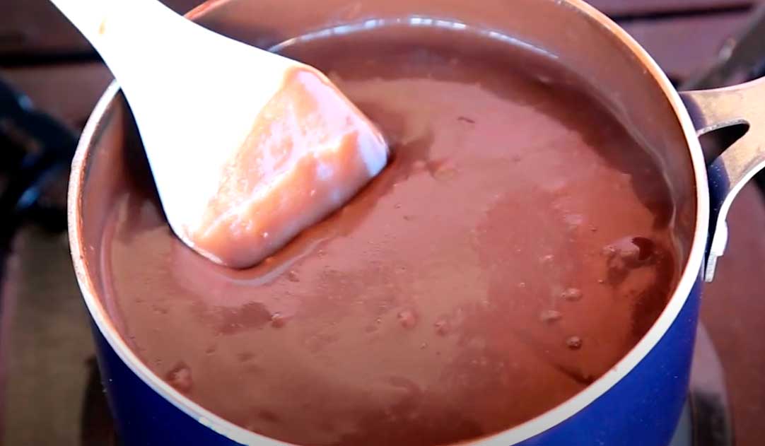 pudim fit de chocolate