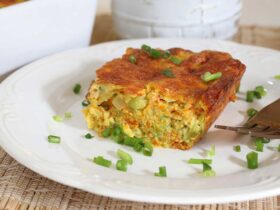 torta salgada de legumes