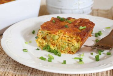 torta salgada de legumes