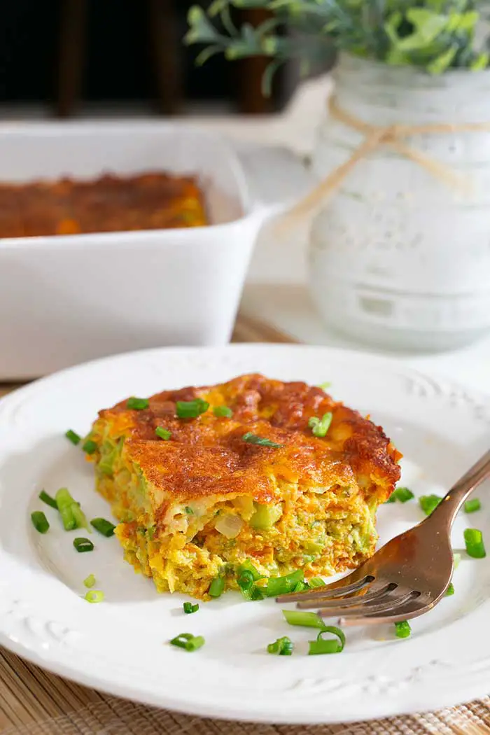 torta salgada de legumes
