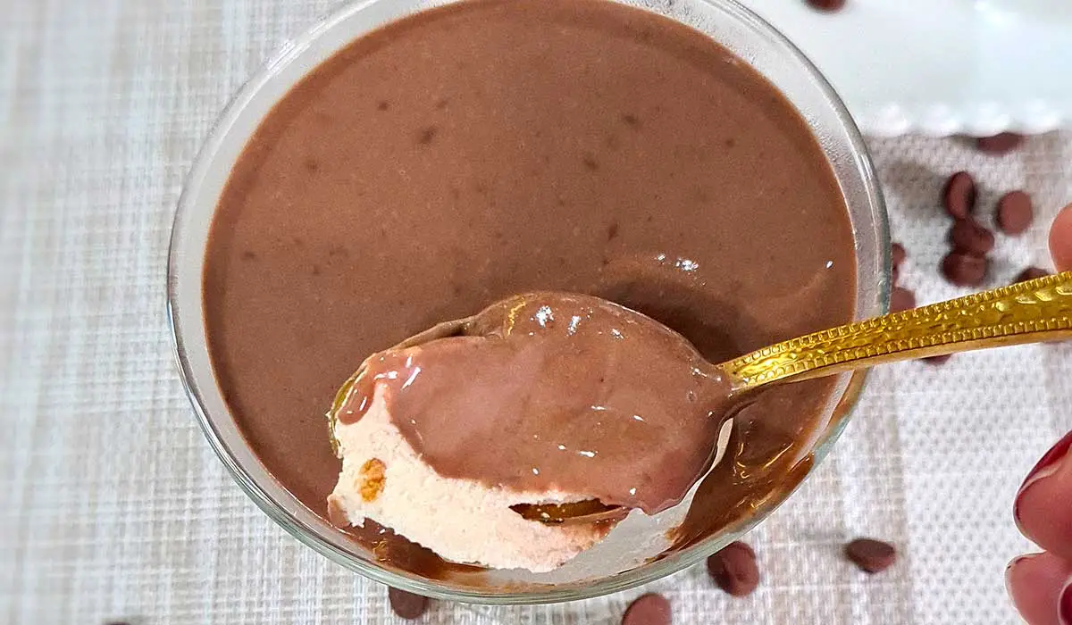 sobremesa cremosa sem açúcar