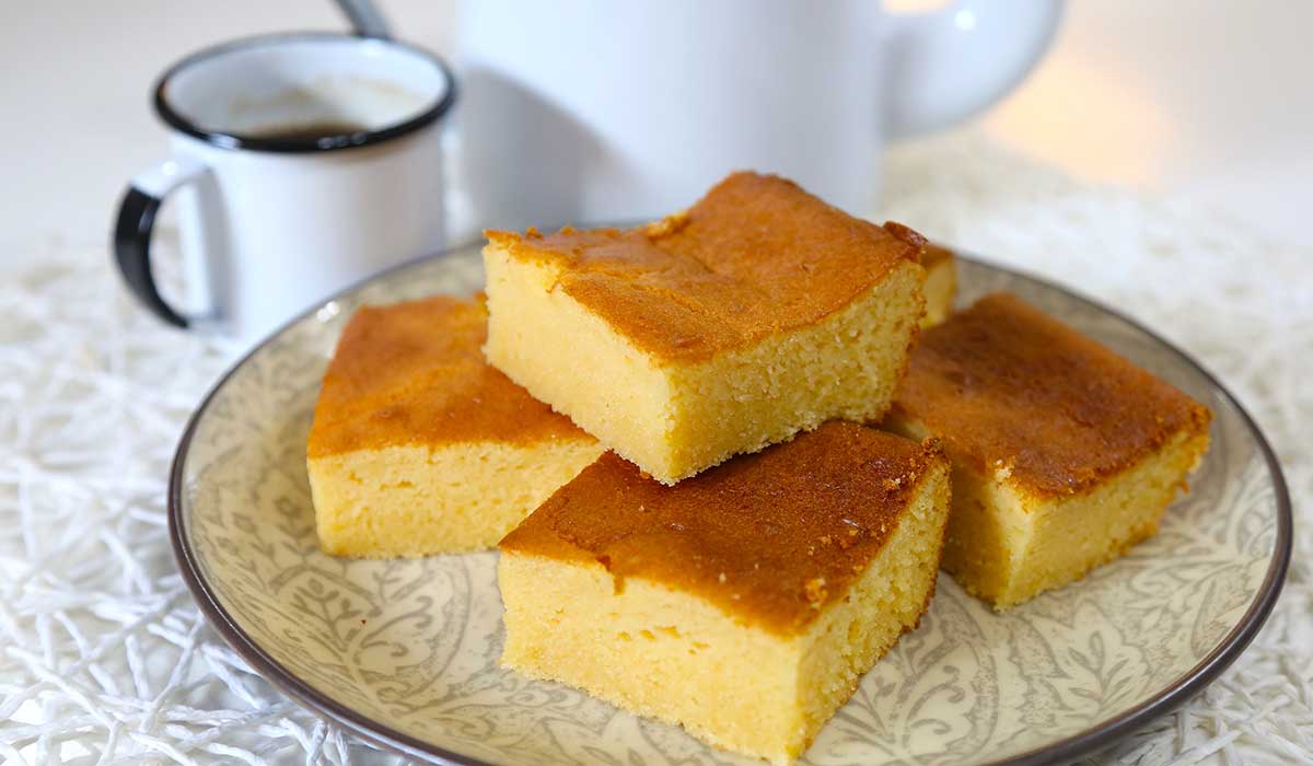 bolo de maracujá