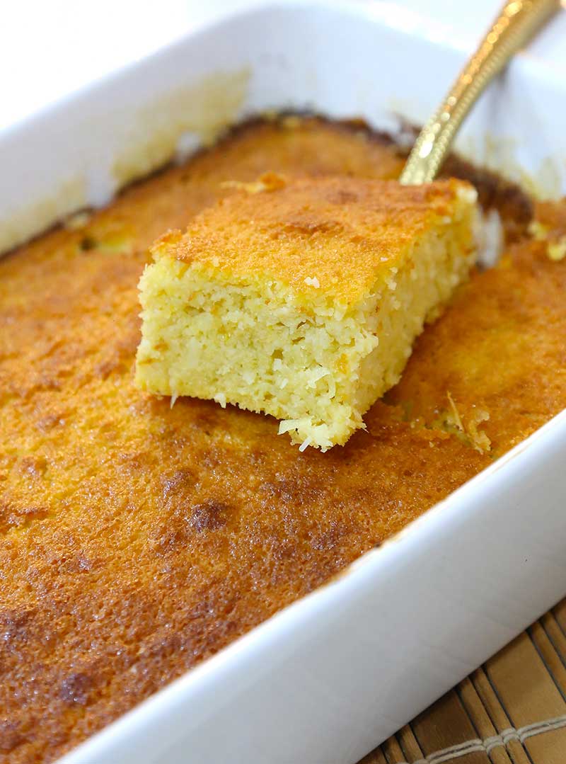 Delicioso Bolo de Milho no Liquidificador Sem Farinha de Trigo 5 Bolo de Milho no Liquidificador