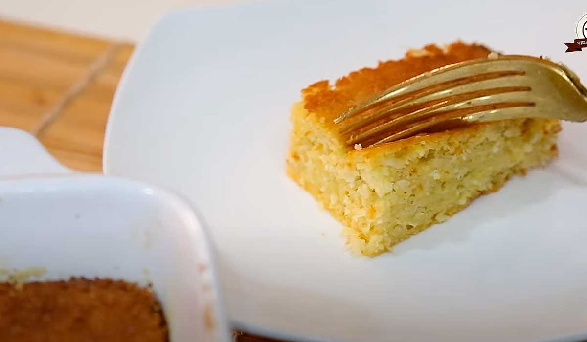 Delicioso Bolo de Milho no Liquidificador Sem Farinha de Trigo 6 Bolo de Milho no Liquidificador