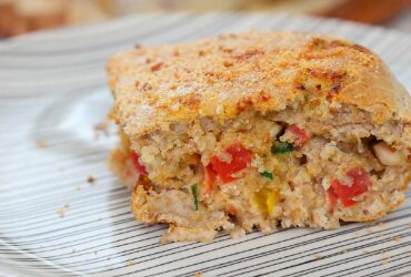 torta de frango integral