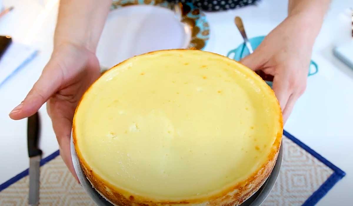 CHEESECAKE de Morango FIT