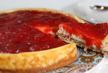 CHEESECAKE de Morango FIT
