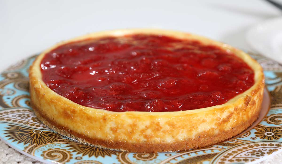 CHEESECAKE de Morango FIT