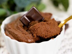 mousse de chocolate