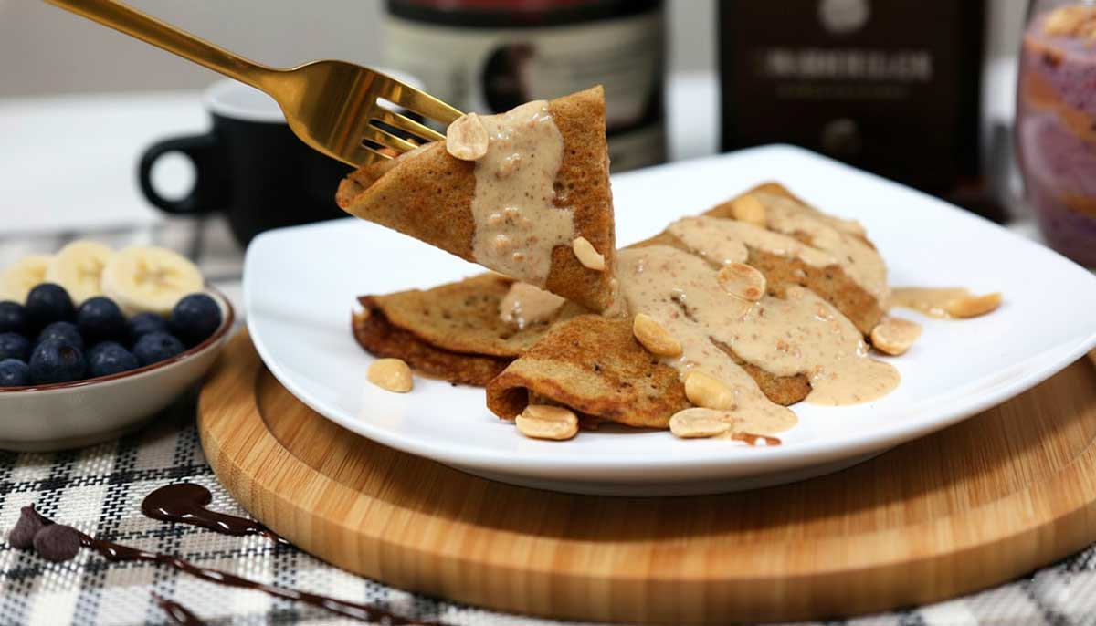 Panqueca Doce com Recheio Crocante: Delícia Fácil de Fazer 1 panqueca doce com recheio crocante