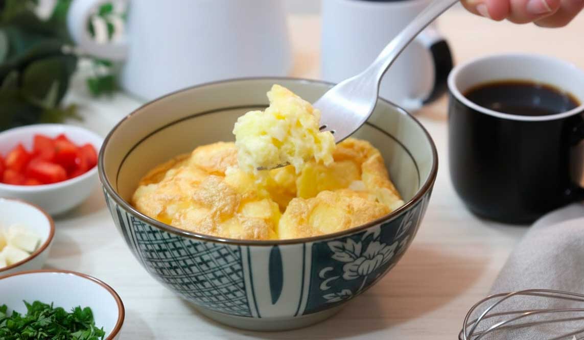 Crepioca Cremosa na Tigela: Delícia Rápida para Seu Café da Manhã 1 crepioca