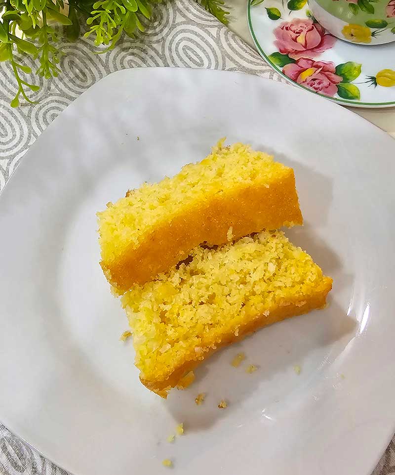 Bolo de Milho no Liquidificador