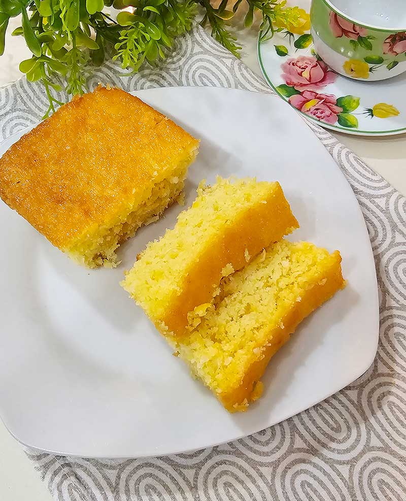 Bolo de Milho no Liquidificador