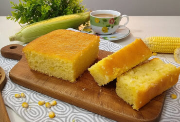 Bolo de Milho no Liquidificador