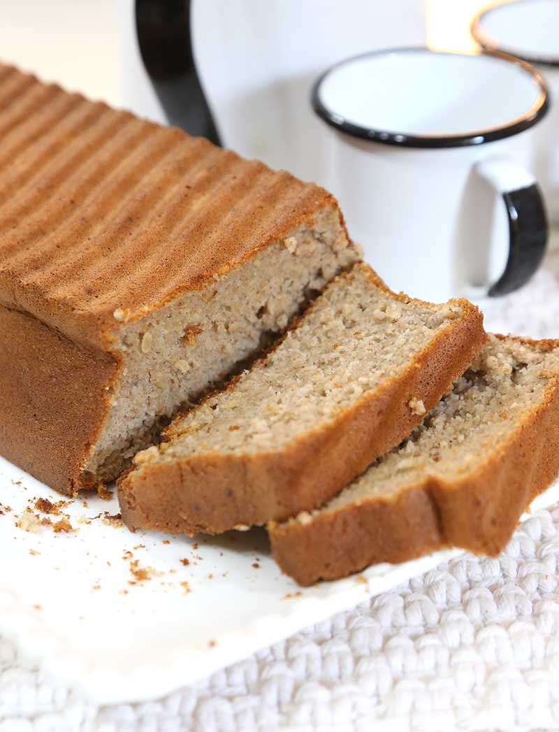 bolo de banana com aveia 