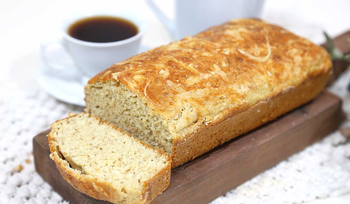 pão de aveia com iogurte