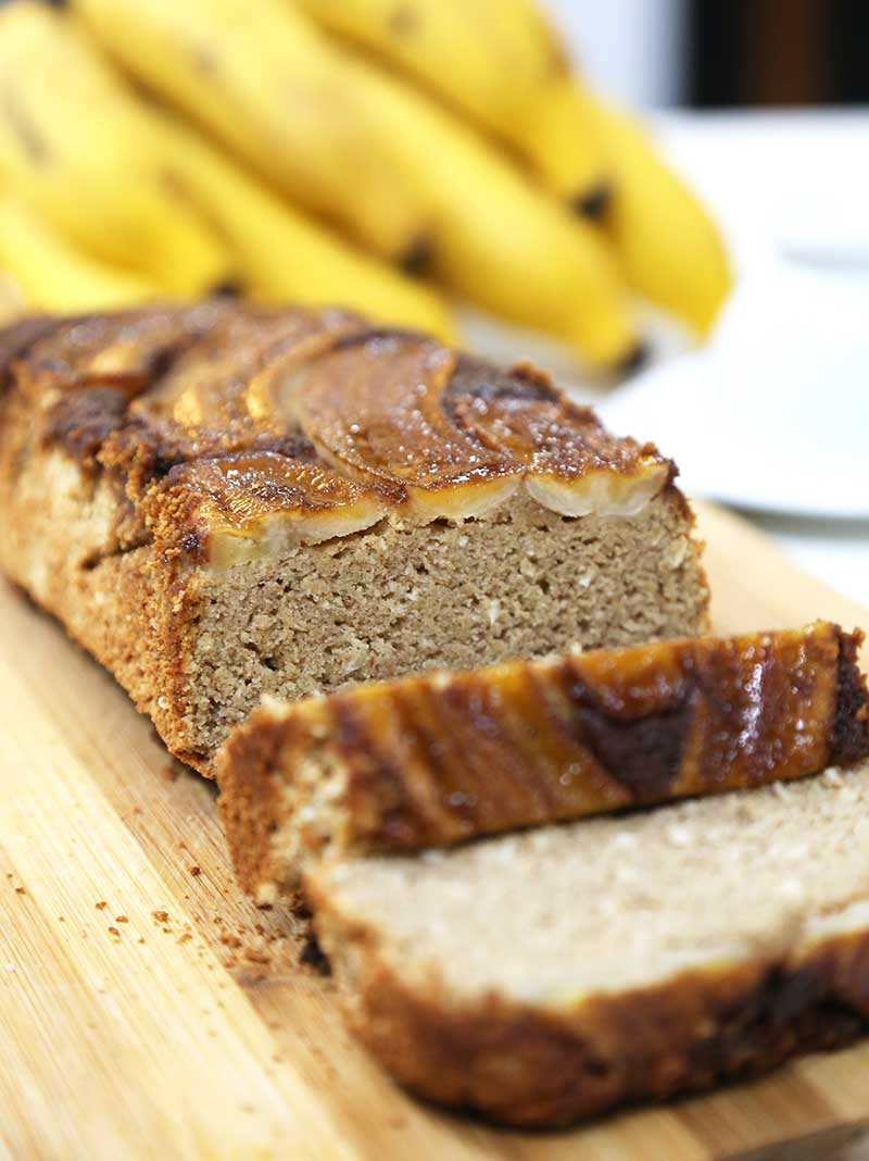 bolo de banana com coco